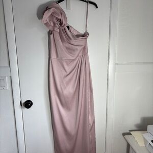 MUSE BY MARCHESA, LONG MAUVE GOWN SZ 6